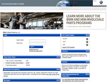 Tablet Screenshot of bmwtis.com